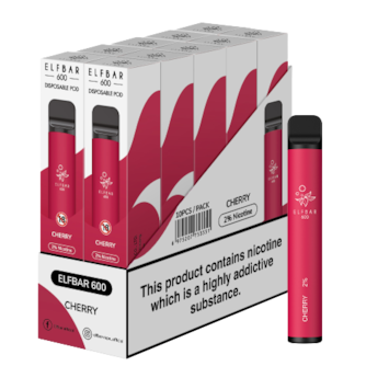 Elf Bar 600 (20 mg) back of 10