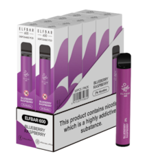 Elf Bar 600 (20 mg) back of 10